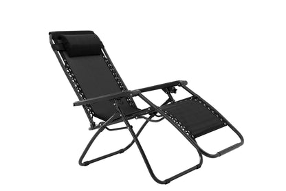 Chaise Zero Gravity - Noir Noir