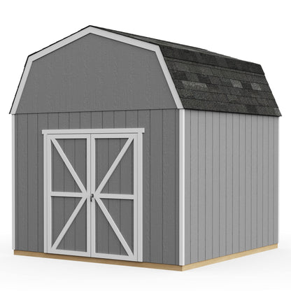 Handy Home Products Hangar de rangement en bois à faire soi-même Braymore 10 x 10 sans plancher 