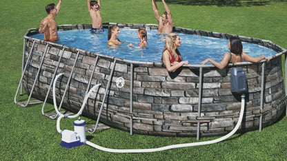 Coleman  Oval Above Ground Pool 20' X 12' X 48"