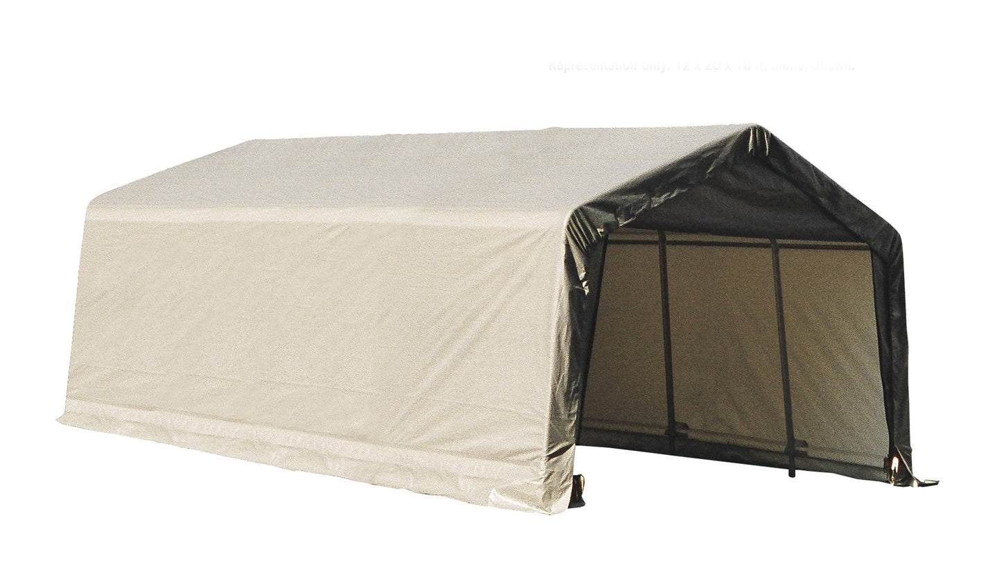 ShelterLogic 73432 Gris 12'x20'x10' Abri style pic 12'x20'x10' Gris 