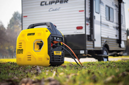 Champion Power Equipment 200951 Générateur à onduleur portable de 2 500 watts, ultraléger 2 500 watts + gaz + manuel de démarrage EZ 