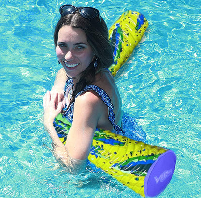 VOS Mega Foam Pool Wavy Noodle Big Round Premium Outdoor Water Float Lot unique Dorado