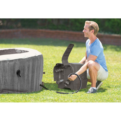 Ensemble de spa gonflable PureSpa™ Greywood Deluxe - 4 personnes 