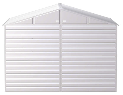 Arrow Shed Select Hangar de rangement extérieur verrouillable en acier, 10' x 8', gris flûte 