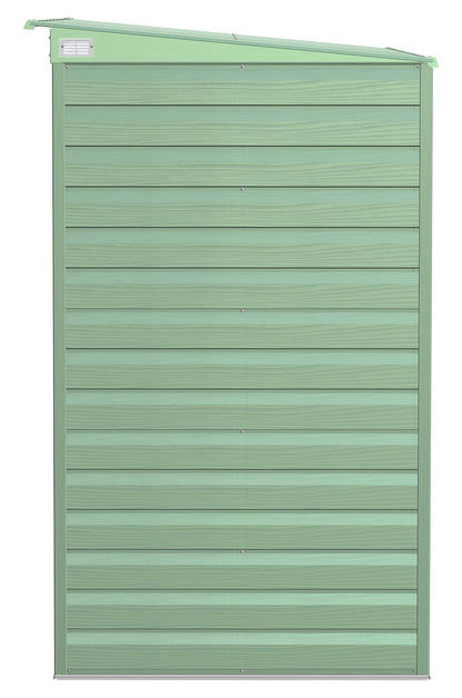 Arrow Shed Select Hangar de rangement extérieur verrouillable en acier, 8' x 4', vert sauge 