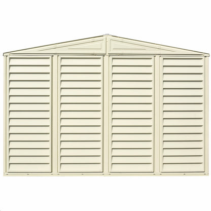 Duramax 98001 Woodbridge Abri de rangement extérieur 10,5' x 3', 3' 