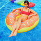 Greenco Giant Inflatable Donut with Sprinkles Float, Large Inflatable Donut Pool Float for Kids & Adults, Summer Fun for Pool, Lake, Beach, Party, Lounge