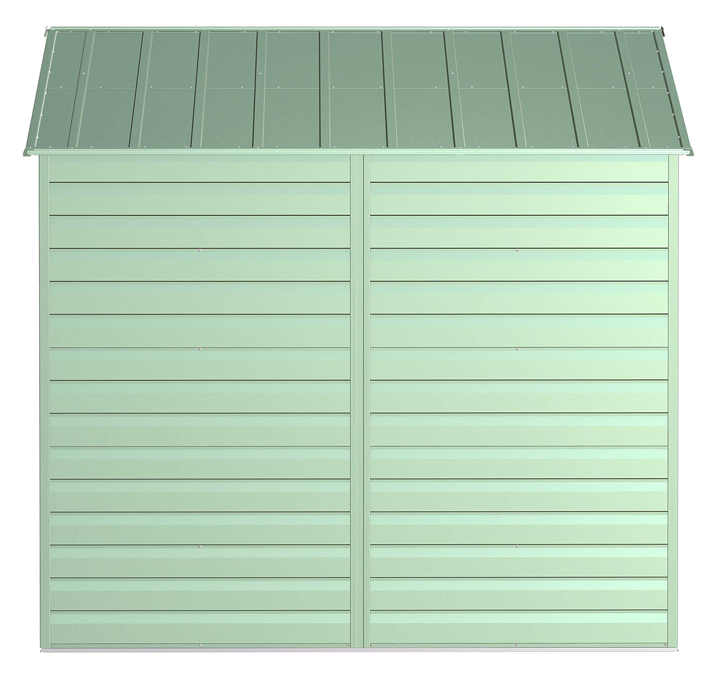 Arrow Shed Select Hangar de rangement extérieur verrouillable en acier, 10' x 8', vert sauge 