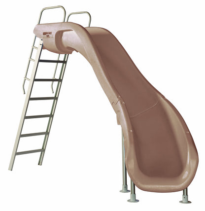 SR Smith 610-209-58110 Toboggan de piscine Rogue2, courbe droite taupe Toboggan de piscine Rogue2610-209-58110