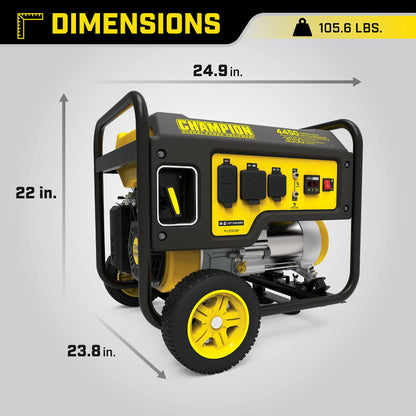 Champion modèle #100460/100415 Générateur de 3 550 watts 