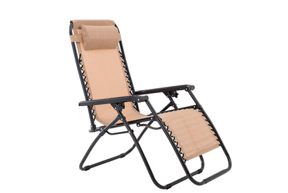 Chaise Zero Gravity - Beige Beige