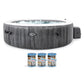 PureSpa™ Greywood Deluxe Inflatable Hot Tub Set - 6 Person