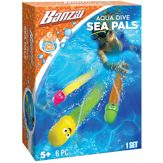 BANZAI Ensemble de plongée Aqua Dive Sea Pals 6 pièces