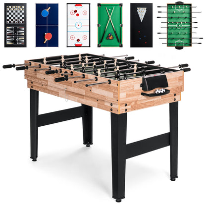 Best Choice Products 2x4ft 10-in-1 Combo Game Table