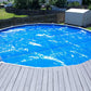 Sun2Solar Blue 33-Foot Round Solar Cover | 1600 Series Style