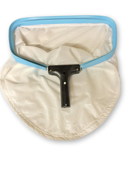 Bucket Lidz Triluca Pool Skimmer – Filet à mailles fines pour le sable, le limon, les poils d'animaux et les feuilles – Idéal pour les étangs décoratifs de Koi, les bains à remous et les piscines