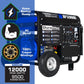 DuroMax Gas Powered Portable 12000 Watt-Electric Start-Home Back Up & RV Ready, 50 State Approved Generator 12,000-Watt Gas