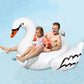 Greenco Giant Inflatable Swan Pool Float Lounger | Giant Swan Pool Float | Pool Floatie Swan for Pool Parties | Pool Water Toys | Inflatable Pool Floats 75"
