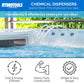 Intex Easy Set 18' x 48" Round Inflatable Above Ground Pool Set + Dispenser