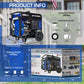 DuroMax XP15000EH Dual Fuel Portable Generator-15000 Watt Gas or Propane Powered Electric Start-Home Back Up
