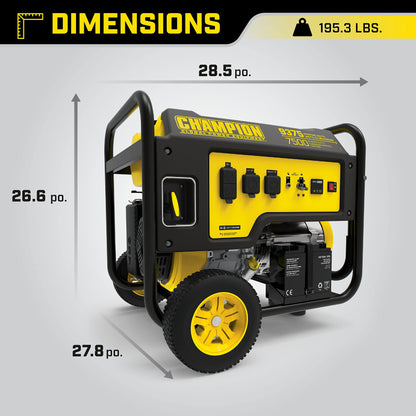 Champion modèle #100463 Générateur de 7 500 watts 