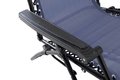 Chaise Zero Gravity-Bleu Bleu