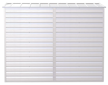 Arrow Shed Select Hangar de rangement extérieur verrouillable en acier, 8' x 4', gris flûte 