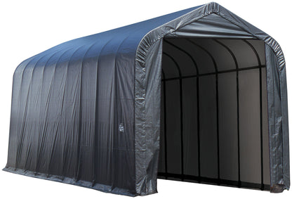 ShelterLogic Garage 16 x 40 x 16 Peak Standard Gris 