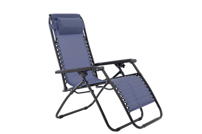 Chaise Zero Gravity-Bleu Bleu