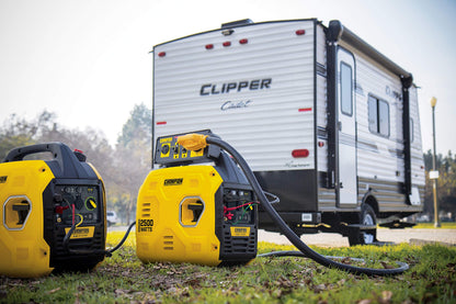 Champion Power Equipment 200951 Générateur à onduleur portable de 2 500 watts, ultraléger 2 500 watts + gaz + manuel de démarrage EZ 