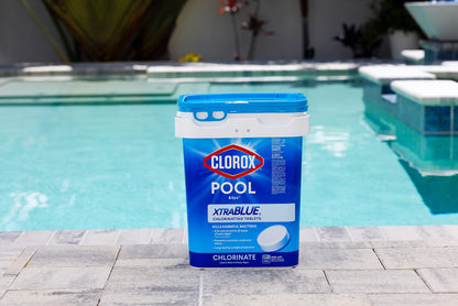 Clorox Pool&amp;Spa XtraBlue Comprimés de chloration longue durée 3 po 35 lb