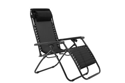 Chaise Zero Gravity - Noir Noir