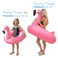 GoFloats GoFloats Flamingo Party Tube Inflatable Party Tube Jr. Pink