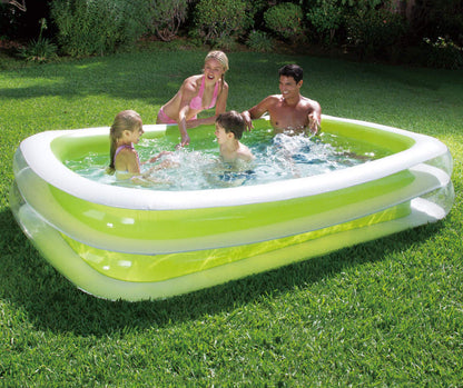 Piscine familiale gonflable de luxe Summer Waves, 8'7" x 5'9"