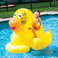 SWIMLINE Original Giant Ride On Inflatable Pool Float Lounge Series | Floaties W/Stable Legs Wings Large Rideable Blow Up Summer Beach Swimming Party Big Raft Tube Decoration Tan Toys for Kids Adults Ducky