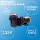 Hayward W3SP1580 PowerFlo Pool Pump for Above Ground Pools, 1 HP 1 HP (W3SP1580)