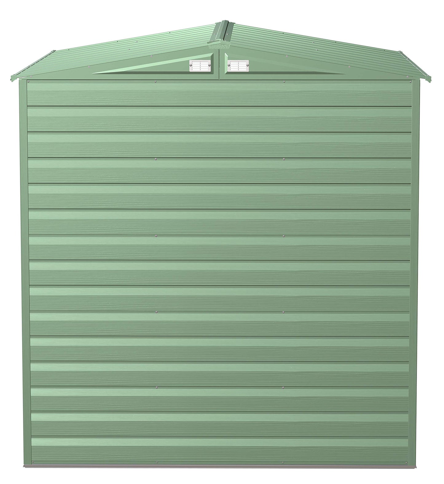 Arrow Shed Select 6' x 7' Outdoor Lockable Steel Storage Shed Building, Sage Green