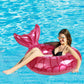 Inflatable Pool Float Swim Circle, 43" Diameter Summer Swim Ring, Swimming Float Party Water Sport Beach Floatie Toy for Fun Pink