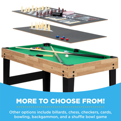 Best Choice Products 2x4ft 10-in-1 Combo Game Table