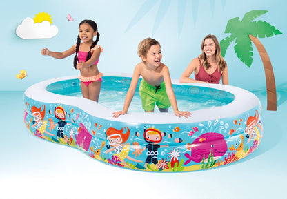 Intex Pool Snorkel Fun Swim Center, 103" x 63" x 18", à partir de 3 ans