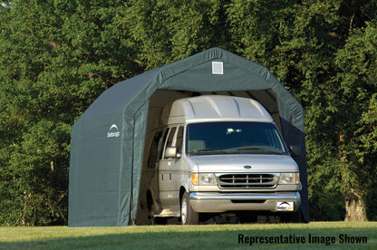 ShelterLogic 90254 Green 12'x28'x11' Barn Shelter 12' x 28' x 11'