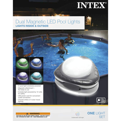 Applique murale magnétique pour piscine Intex, 110-120 V