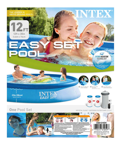 Intex Easy Set Pool with Filter, 12' x 30"