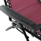 Zero Gravity Chair-Burgundy Burgundy