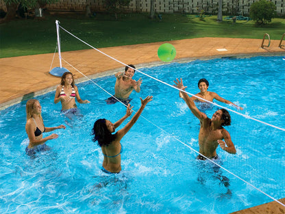 Poolmaster Across In Ground Swimming Pool Volleyball Jeu de billard