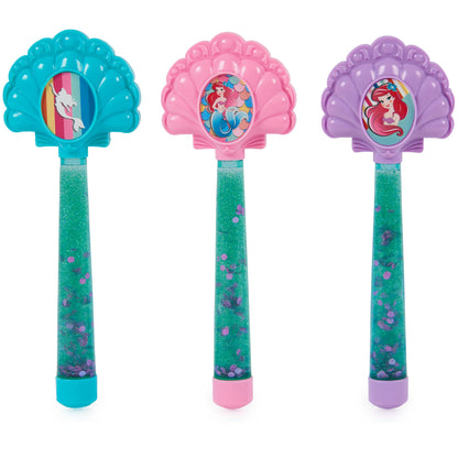 SwimWays Disney Princess Ariel Glitter Dive Wands Lot de 3 jouets de plongée, jouets de bain et fournitures de fête à la piscine pour enfants de 5 ans et plus, les styles peuvent varier Multicolore