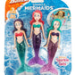 BANZAI 3 Piece Sparkle Mermaid Dive Toys - Glittery Sparkle Tails