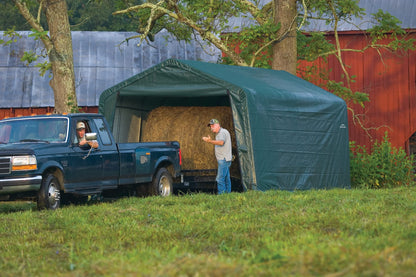 ShelterLogic 72444 Vert 12'x24'x8' Abri de style pic 12'x24'x8' 