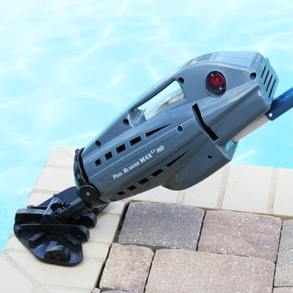 Aspirateur de piscine sans fil POOL BLASTER Max HD – Nettoyage intensif avec grande capacité, nettoyeur de piscine rechargeable portable pour piscine creusée et hors sol, design sans tuyau par Water Tech