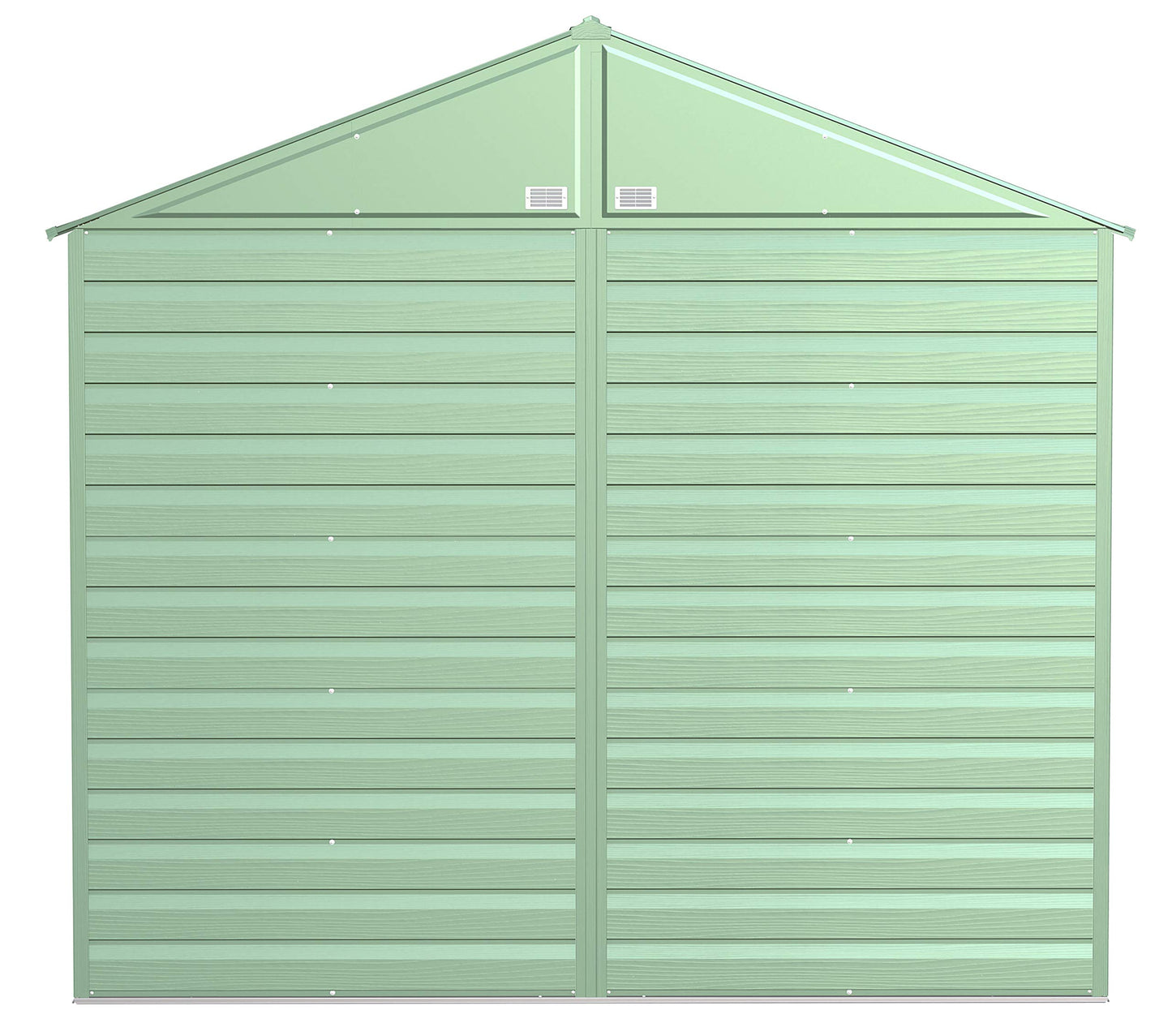 Arrow Shed Select Hangar de rangement extérieur verrouillable en acier, 8' x 6', vert sauge